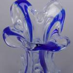 Váza z hutního skla 1c