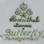 Mal miska Art deko - Butterfly, Rosenthal 1926