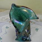 Váza z irisovaného skla