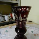 Rubínová váza
