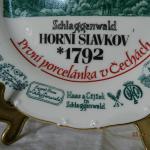Dekoraèní talíø Porcelánka Horní Slavkov