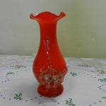 Oranžová váza Kvìt
