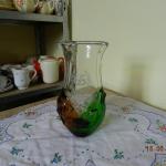 Váza 65 z hutního skla Paleèek Škrdlovice