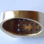 Zlat prstnek s brilianty - 1,1 ct