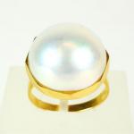 Zlatý prsten s perlou-prodáno