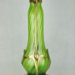 Secesní váza v montáži - Loetz