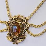 Øetízkový náhrdelník s kamejí