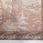 Gobelín / tapiserie - Výhled do parku s bordurou