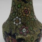 Secesní váza, plastický reliéf - Amphora Teplice