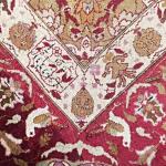Sběratelský starožitný koberec Tabriz z 18.století