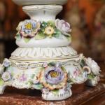 Párové porcelánové vázy, Dresden 1890