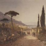 Italsk krajina, Karl Wagner (Nmecko, 1839-1923)