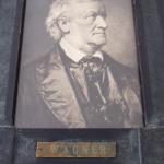 Rámeček s portrétem hudebního skladatele Wagnera