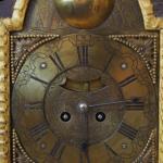 stoln hodiny, devo, bronz, mosaz, Nmecko 1750