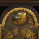 stoln hodiny, devo, bronz, mosaz, Nmecko 1750