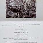 Olga Èechová - 2 x PF 1976, 2 x Ex libris, Pozvánk