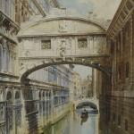 Benátky, Most vzdechù, Itálie 1900