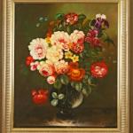 Květiny. C. De Jonghe 60 X 50 cm