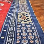 Starožitný artdecový koberec Čína 290 X 188 cm