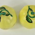Porcelánové dózièky - citróny 