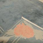 Modrý nepálský koberec 350 X 247 cm