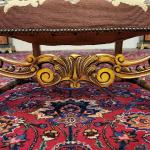 Neorenesanèní dubové køeslo s tapiserií