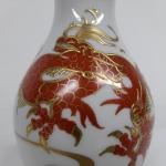 Porcelánová váza, draèí motiv, drak, Wallendorf