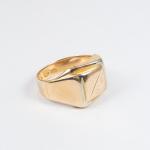 Zlatý pánský prsten