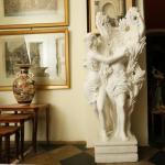 Velká italská socha z mramoru V 160 cm