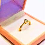 Zlatý briliantový prsten - výhodná cena