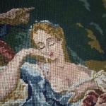 Romantická tapiserie v rámu - Odpočívající pasáčci