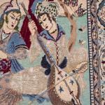 Perský obrazový koberec Nain 194 X 125 cm