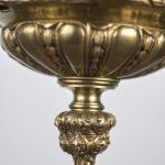 Starožitný lustr Mazarin. Zlacený bronz