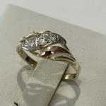 Zlatý dámský prsten - 14 karátů