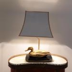 Stolní lampa s kachnou