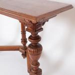 Starožitný neorenesanční konzolový stolek Dub