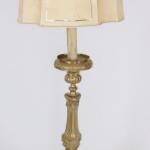 Staroitn stojac lampa z kostelnho svcnu