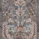 Perský koberec strom života s hedvábím 177 X 92 cm