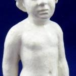 Břetislav Benda- Stojící nahý chlapec s lucerno