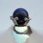 Dóza s lapisem lazuli