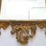 Zlacené zrcadlo v raně barokním stylu