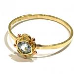 Zlatý dámský prsten - 14 karátů