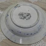 Dekorační modrý talíř -  A. Nowotny, Stará Role