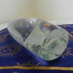 Autorská váza z hutního skla - Paleček, Škrdlovice