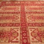 Staroitn palcov tureck koberec Ushak 555X375