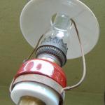 Petrolejov lampa na zven 