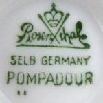 Zlacen moka lek - Rosenthal, Pompadour