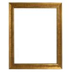 Rm na velk zrcadlo, devo masiv, zlaceno, 1525 x 1230 mm