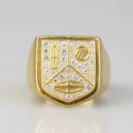 Zlat prsten s diamanty - Cartier
