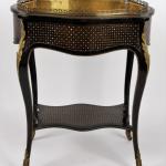 Francouzsk kvtinov stolek Tahan, 1850